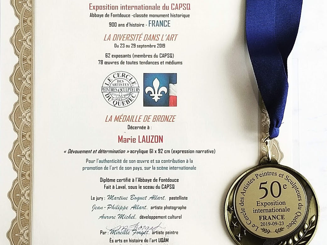 Récipiendaire de la médaille de Bronze en France